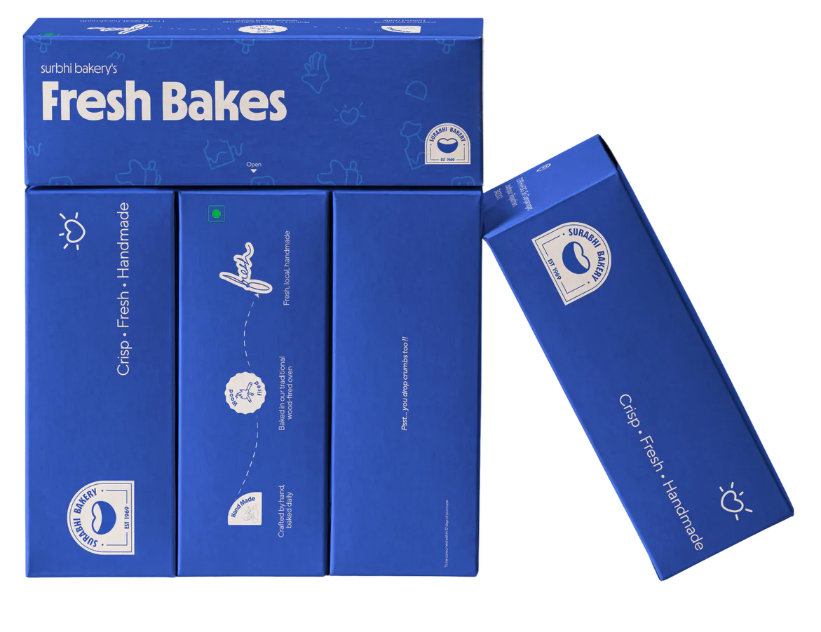 Folded Fresh Bakes box