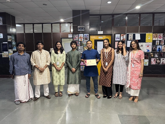 The research team at NIFT Jodhpur holding the project report